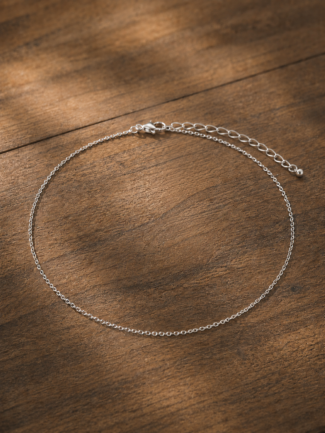 Silver Chain Anklet