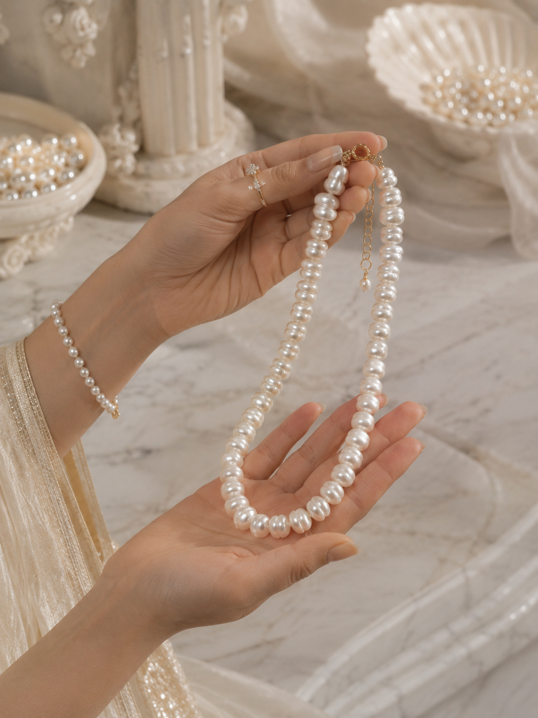 Royal Baroque Pearl Necklace
