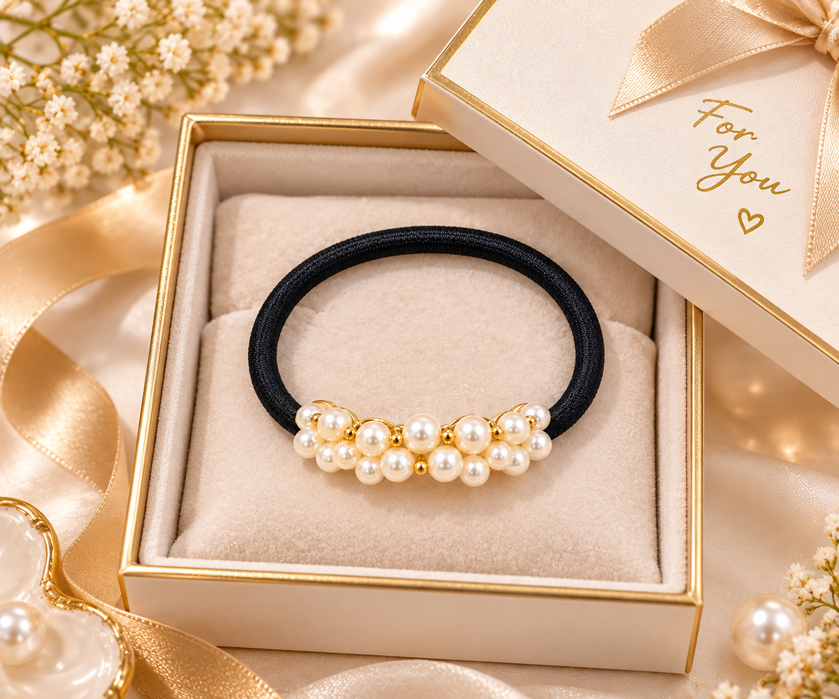 Pearl Hair Tie for Women