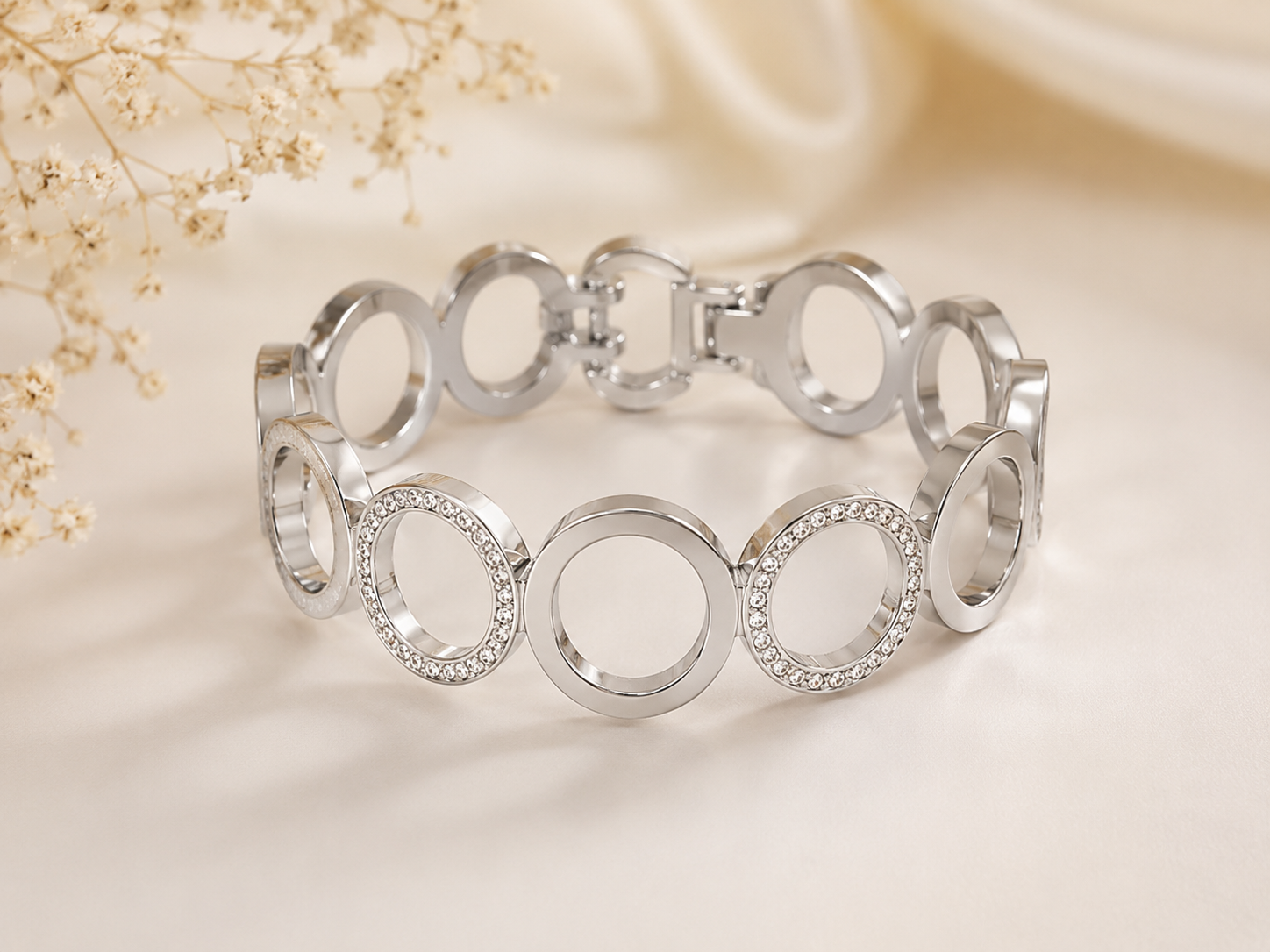 Silver Solid Bracelet
