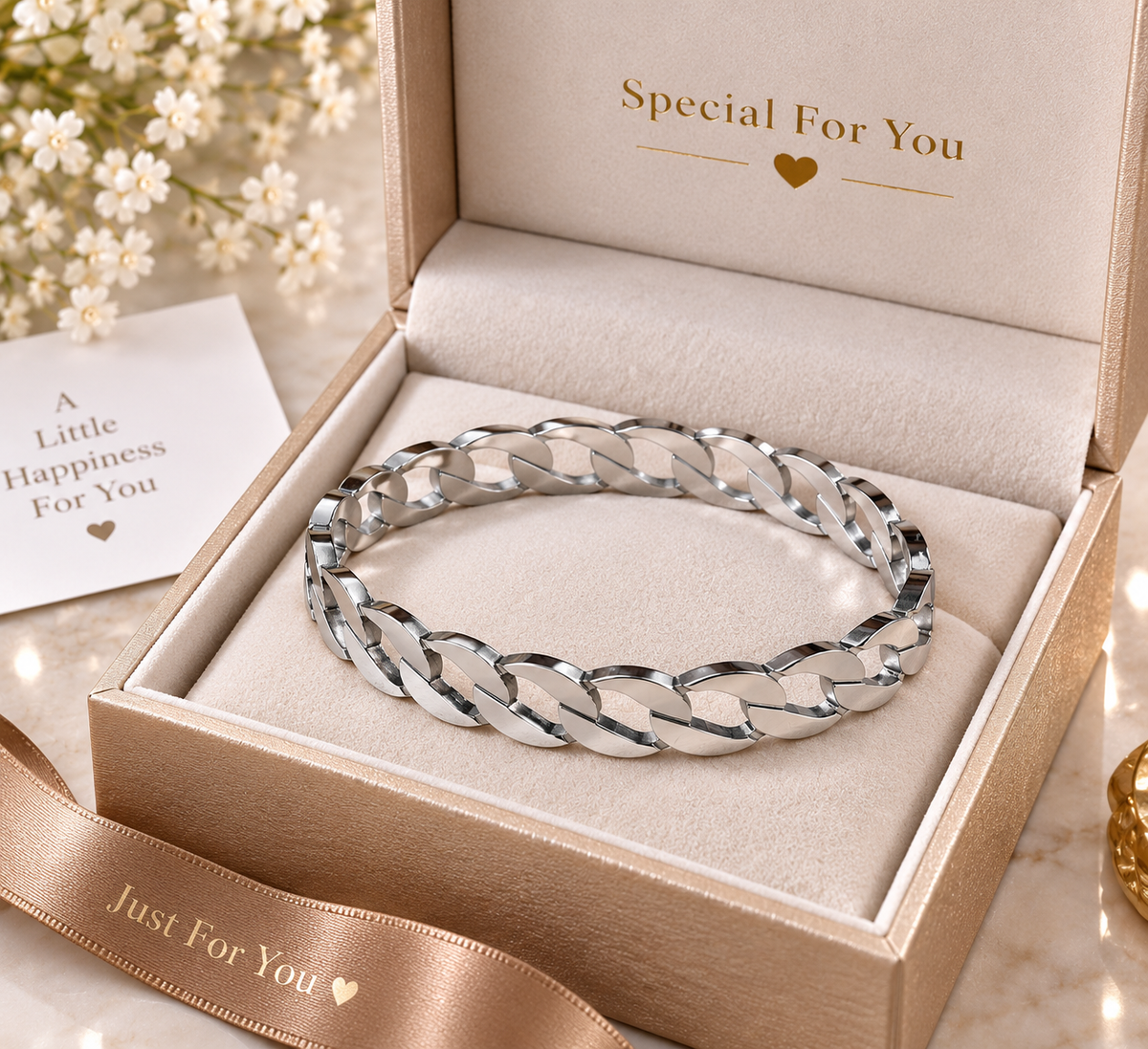 Silver Chain Bracelet