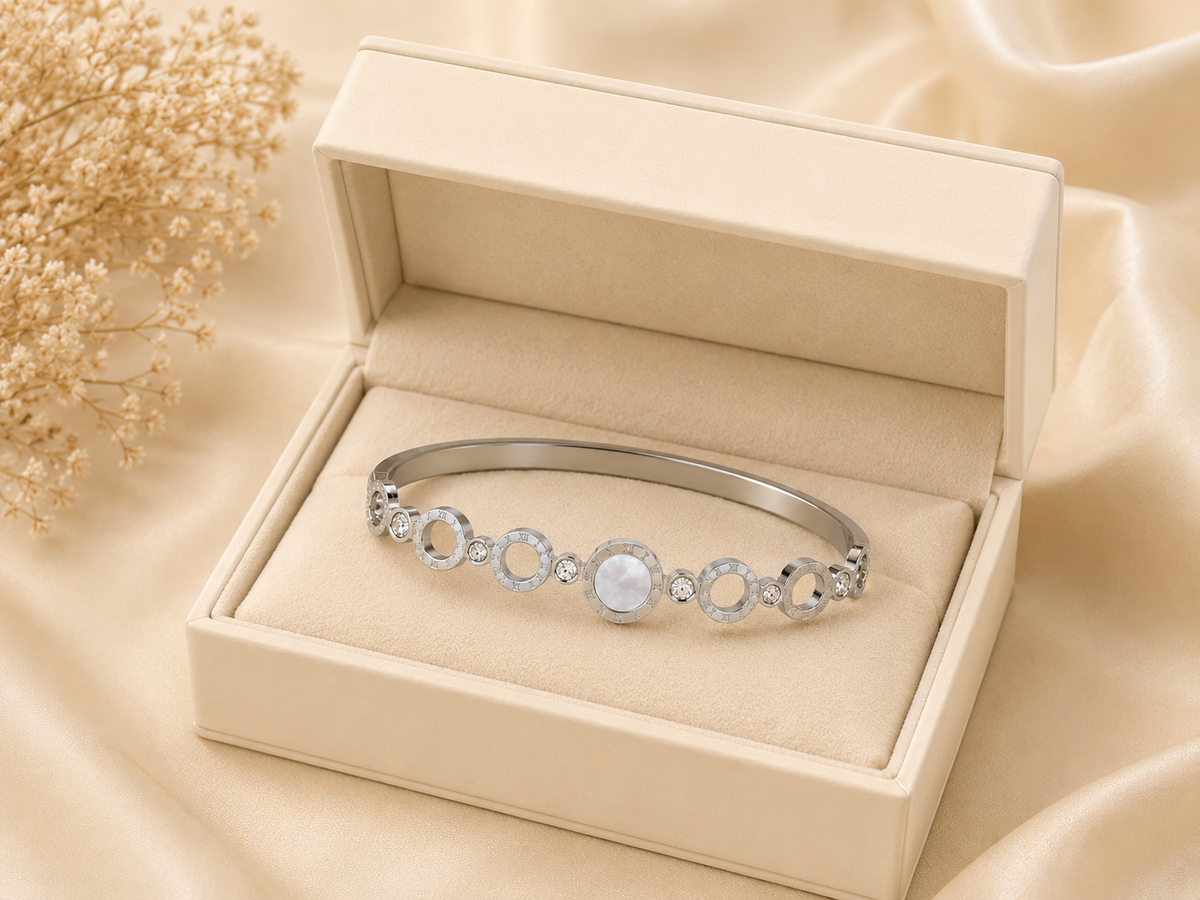 Silver Crystal Bracelet