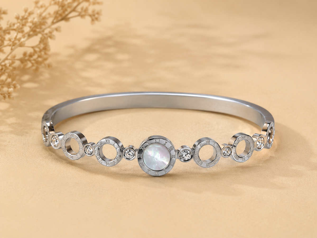 Silver Crystal Bracelet