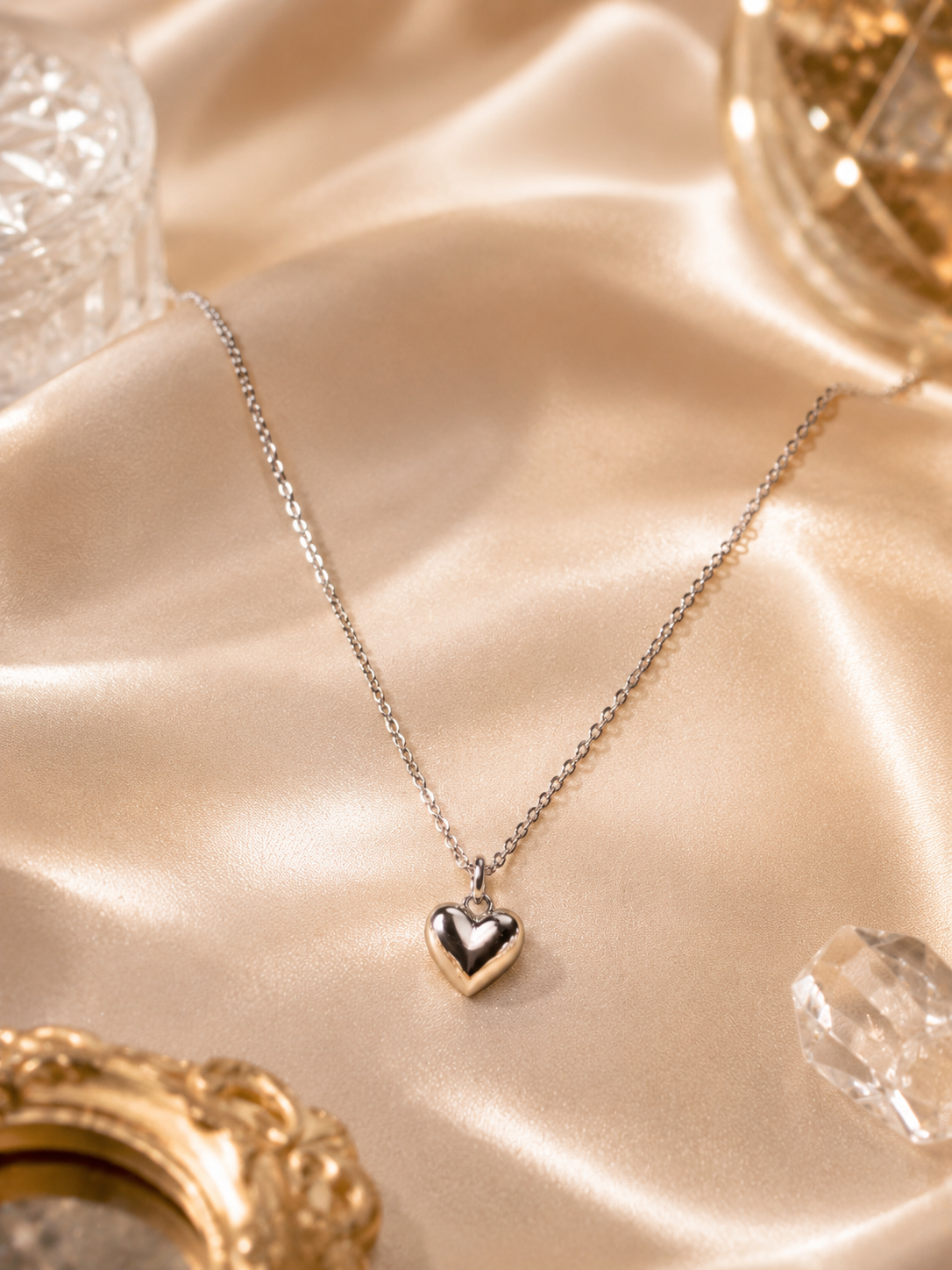 Silver Heart Necklace