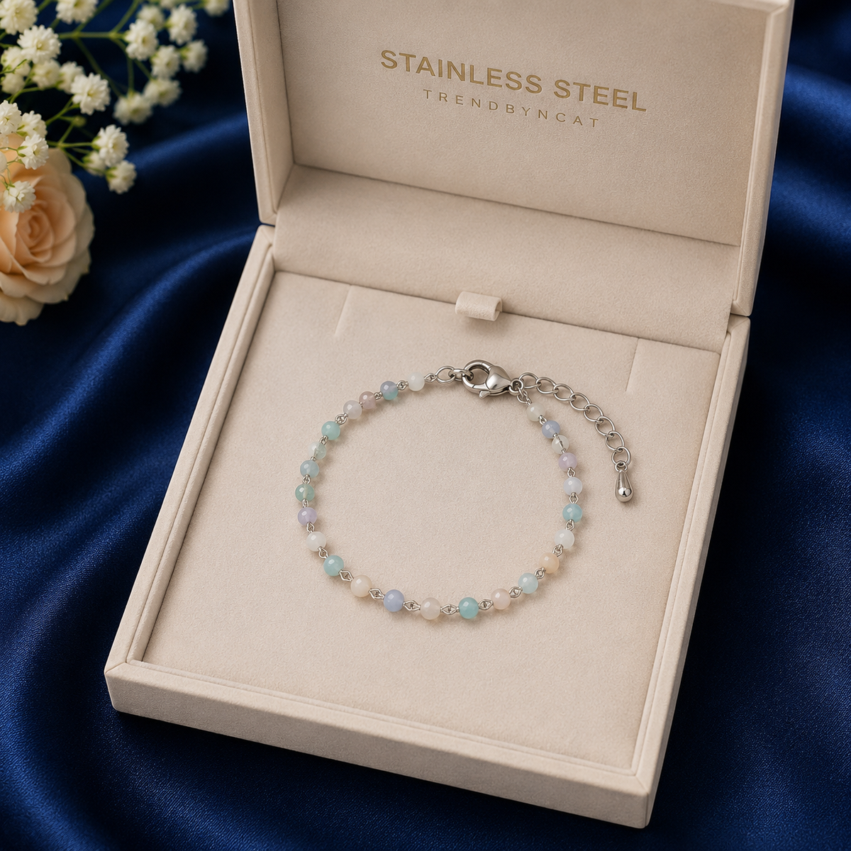 Pastel Beaded Bracelet