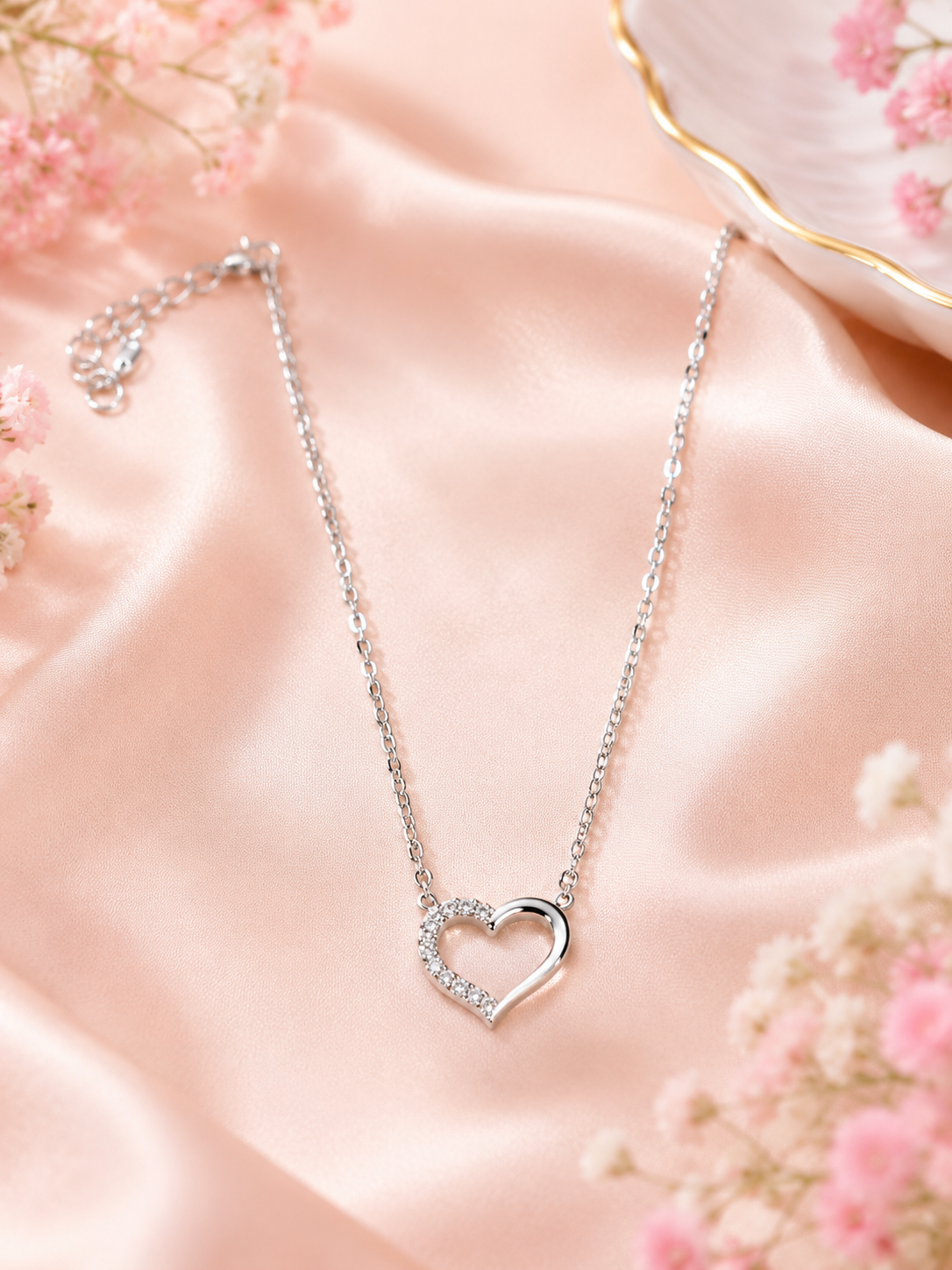 Heart Charm Bracelet