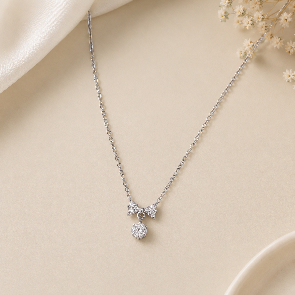 Bow Charm Bracelet