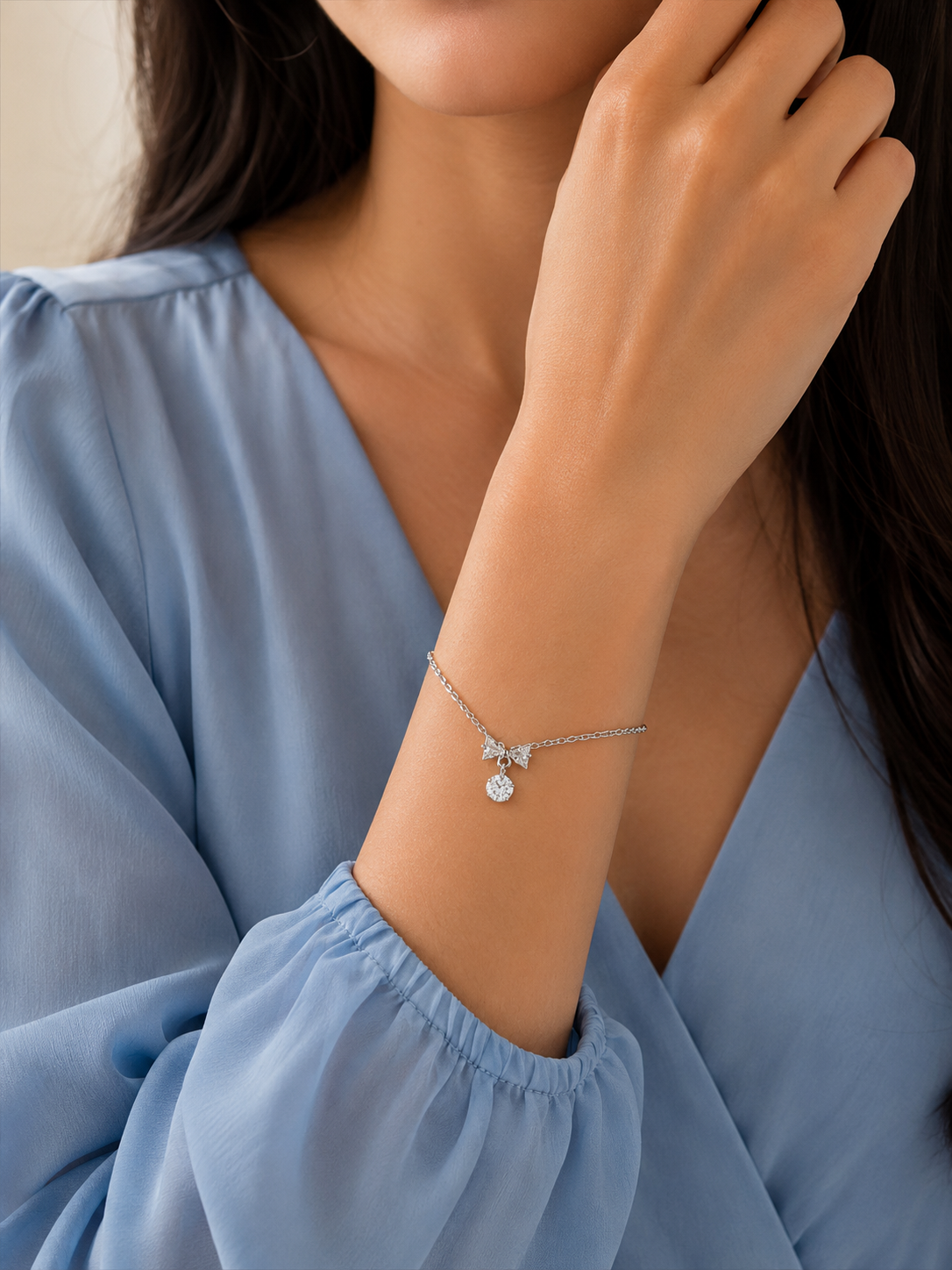 Bow Charm Bracelet