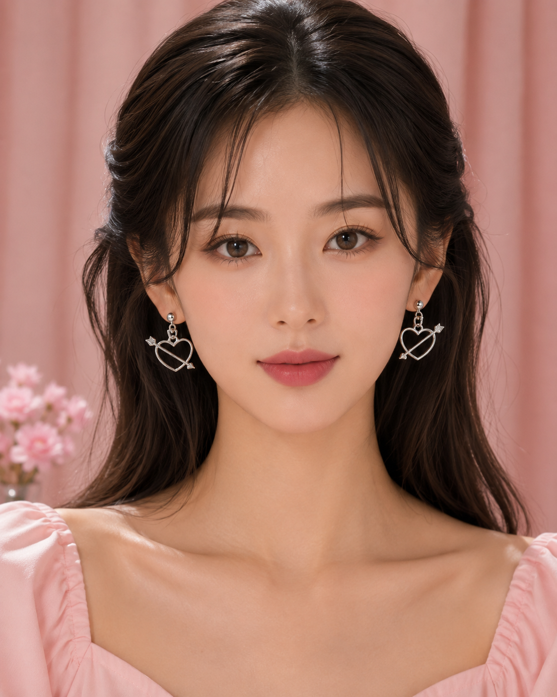 Heart Arrow Earrings