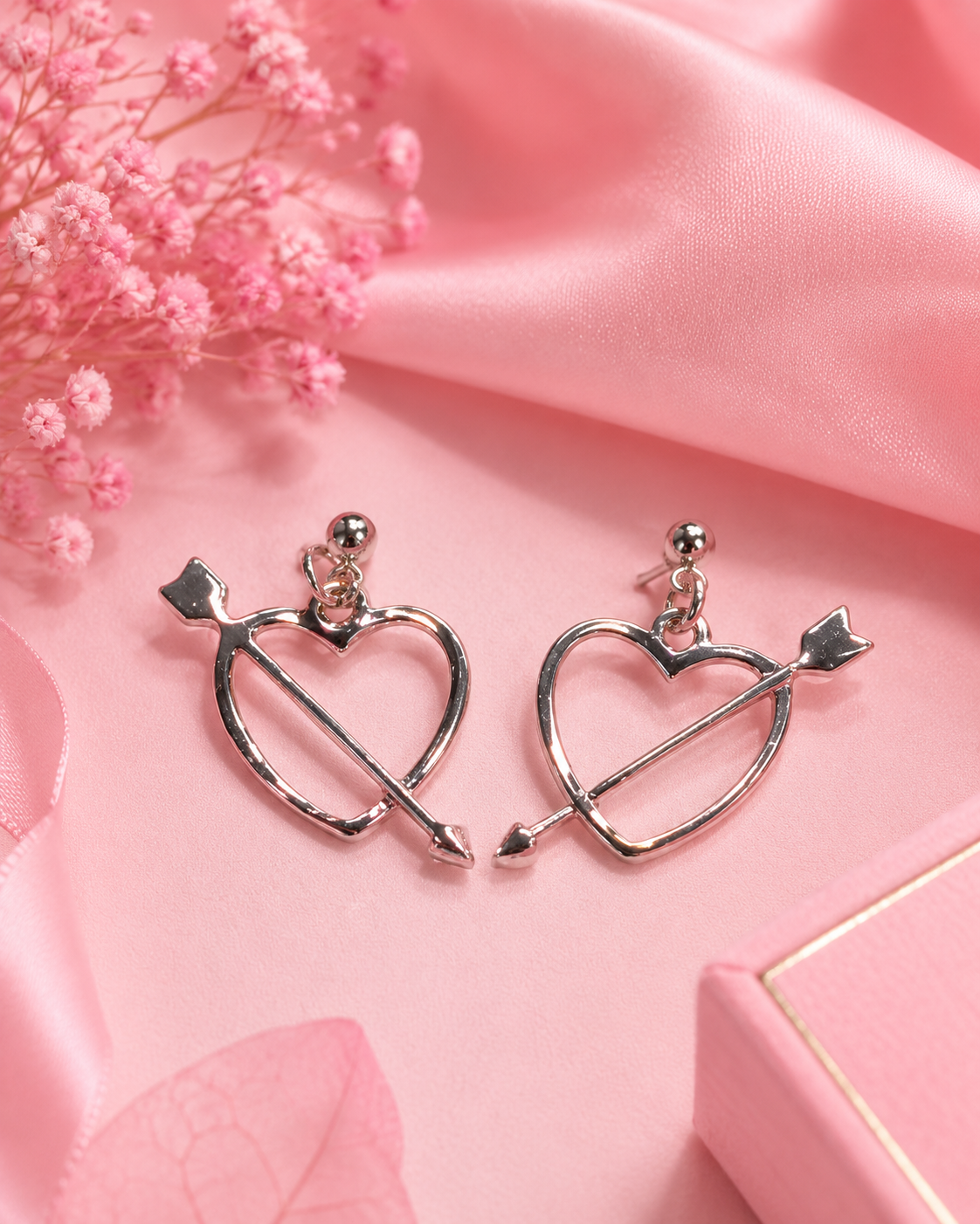 Heart Arrow Earrings