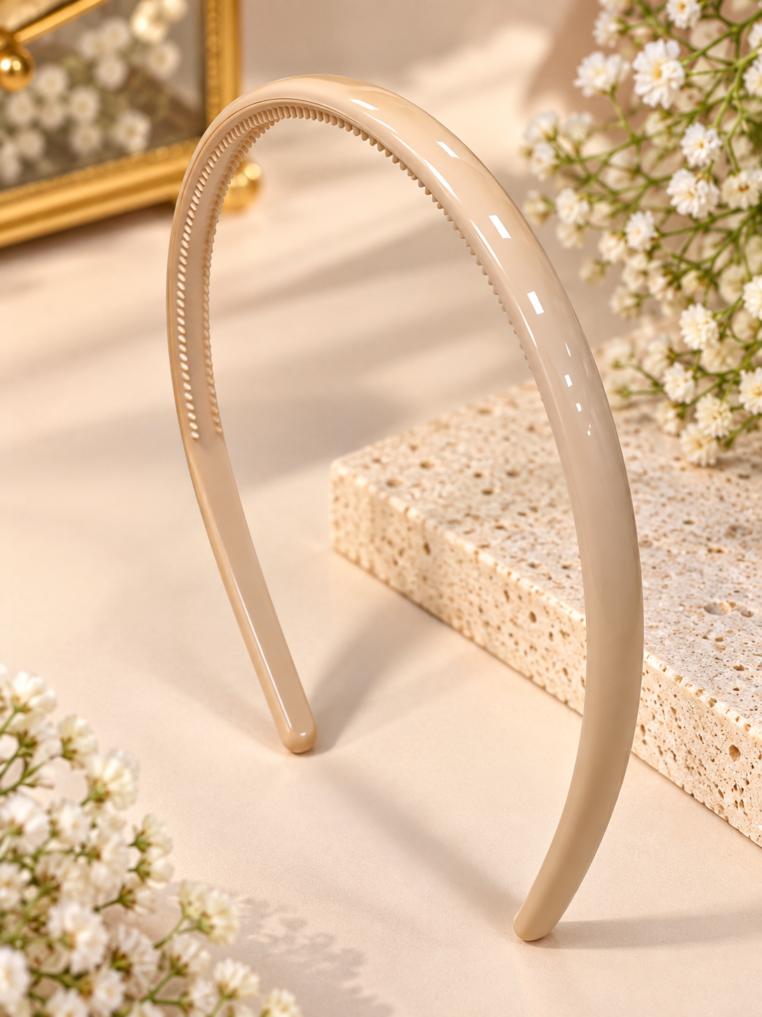 Cream Headband