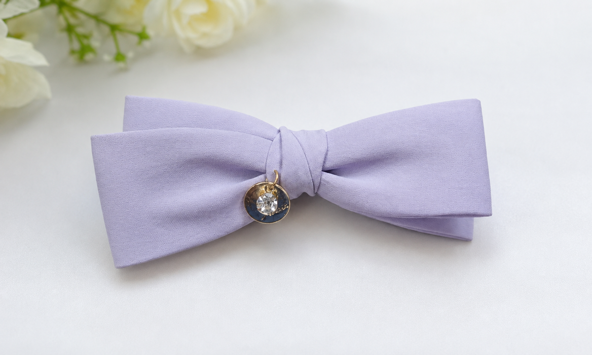 Lavender Hair Bow