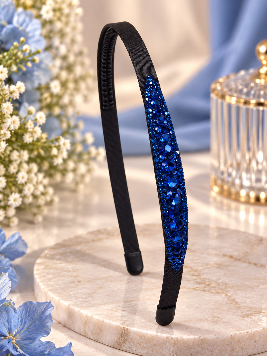 Blue Stone Headband