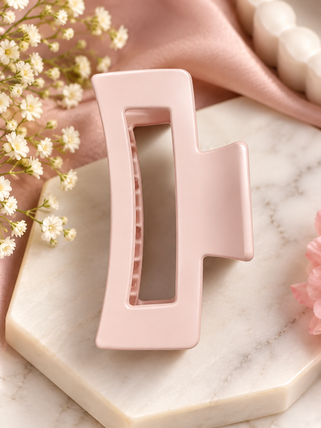 Baby Pink Hair Claw Clip