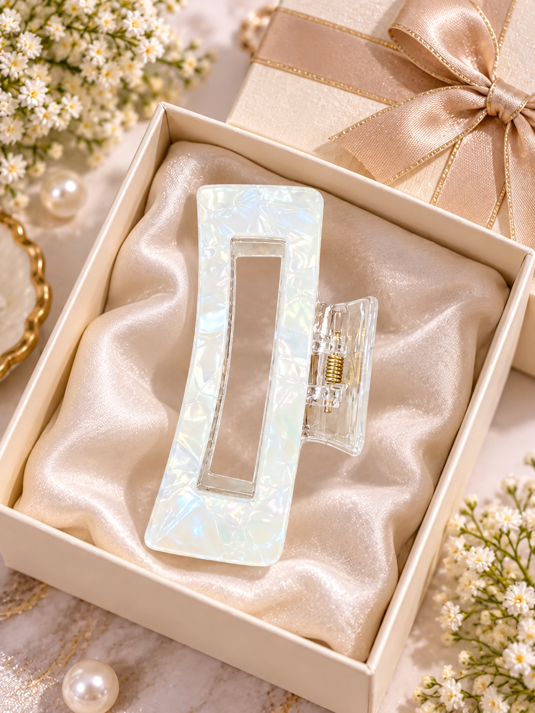 Elegant Rectangle Hair Clutcher