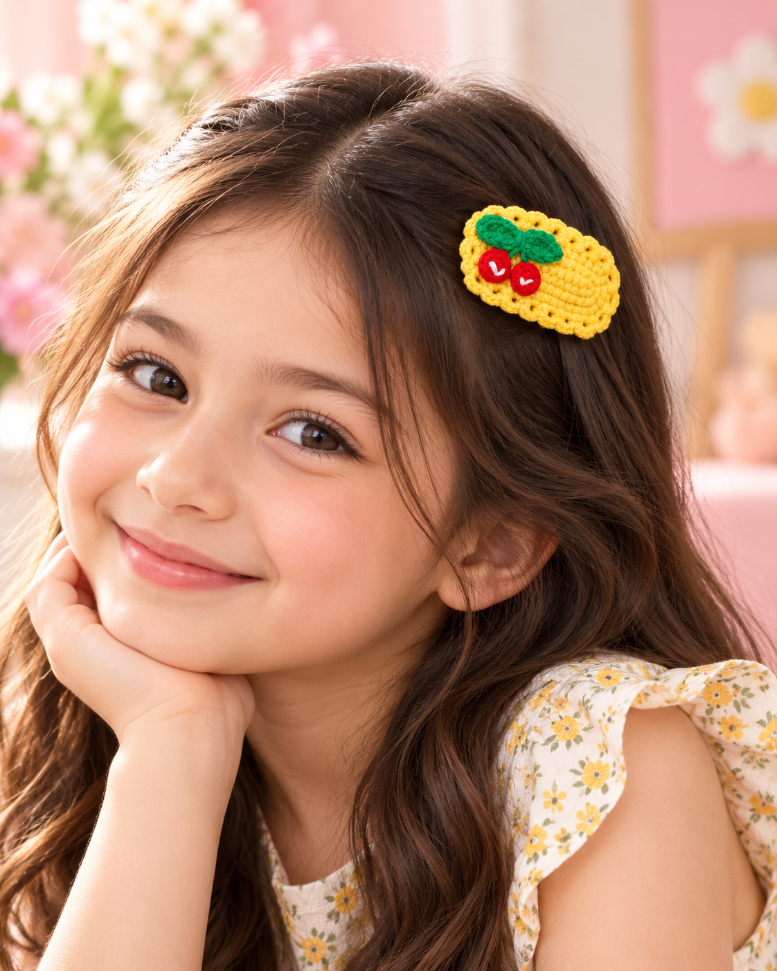Cherry Design Kids Hair Pin