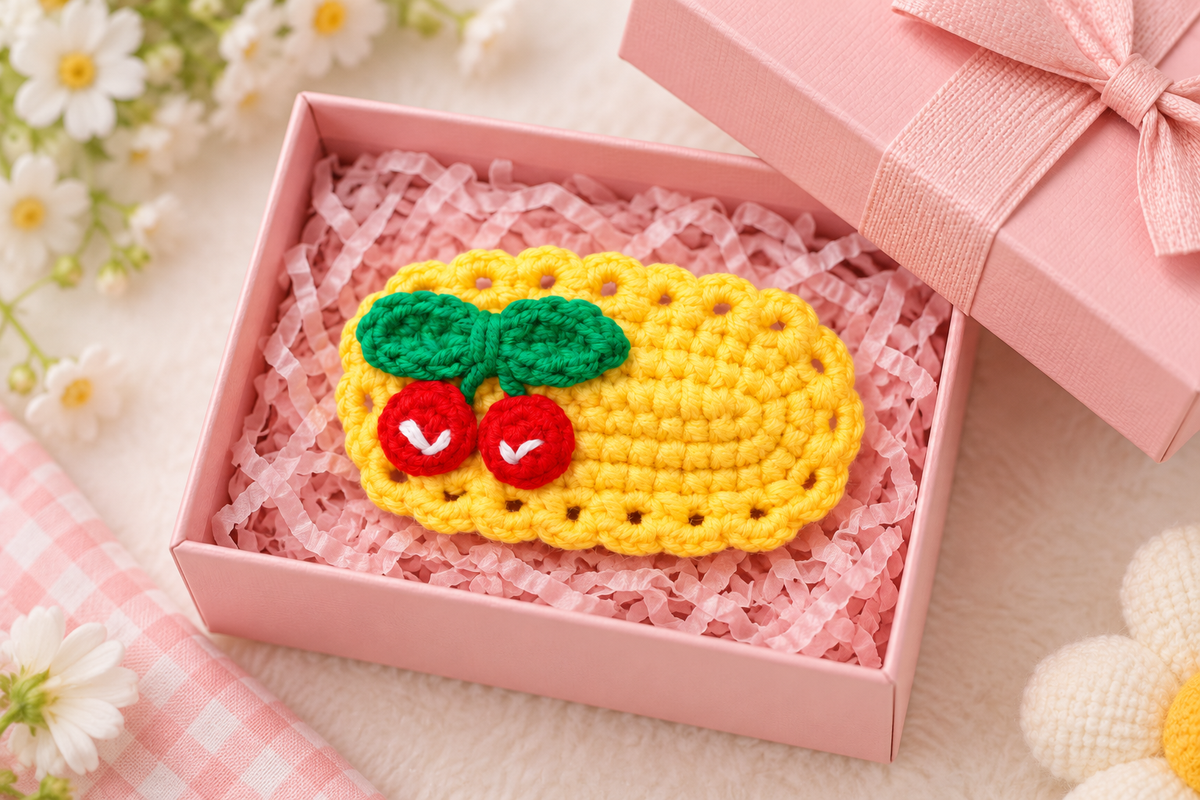 Cherry Design Kids Hair Pin