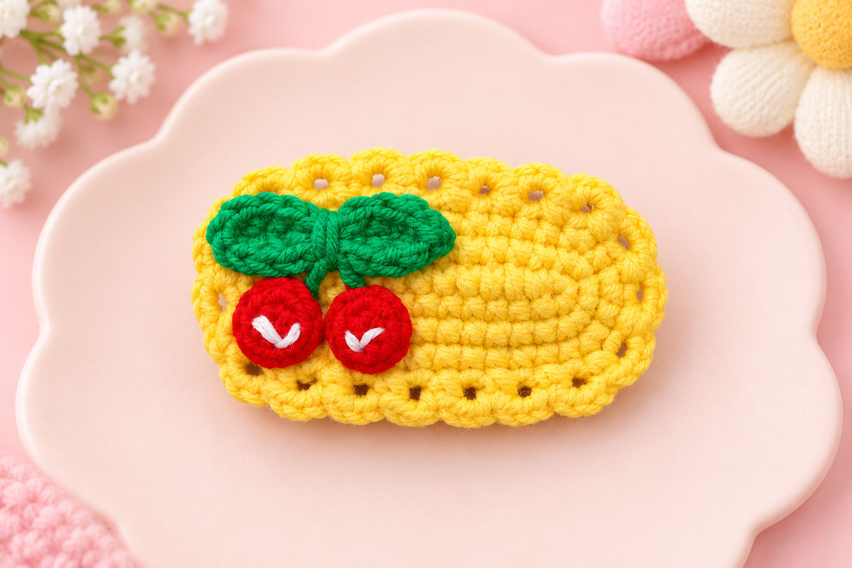 Cherry Design Kids Hair Pin
