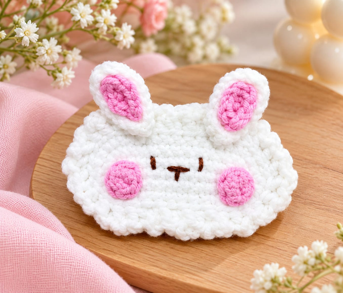 Bunny Face Kids Hair Pin