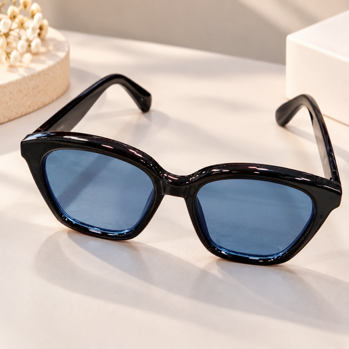 Black Cat Eye Sunglasses
